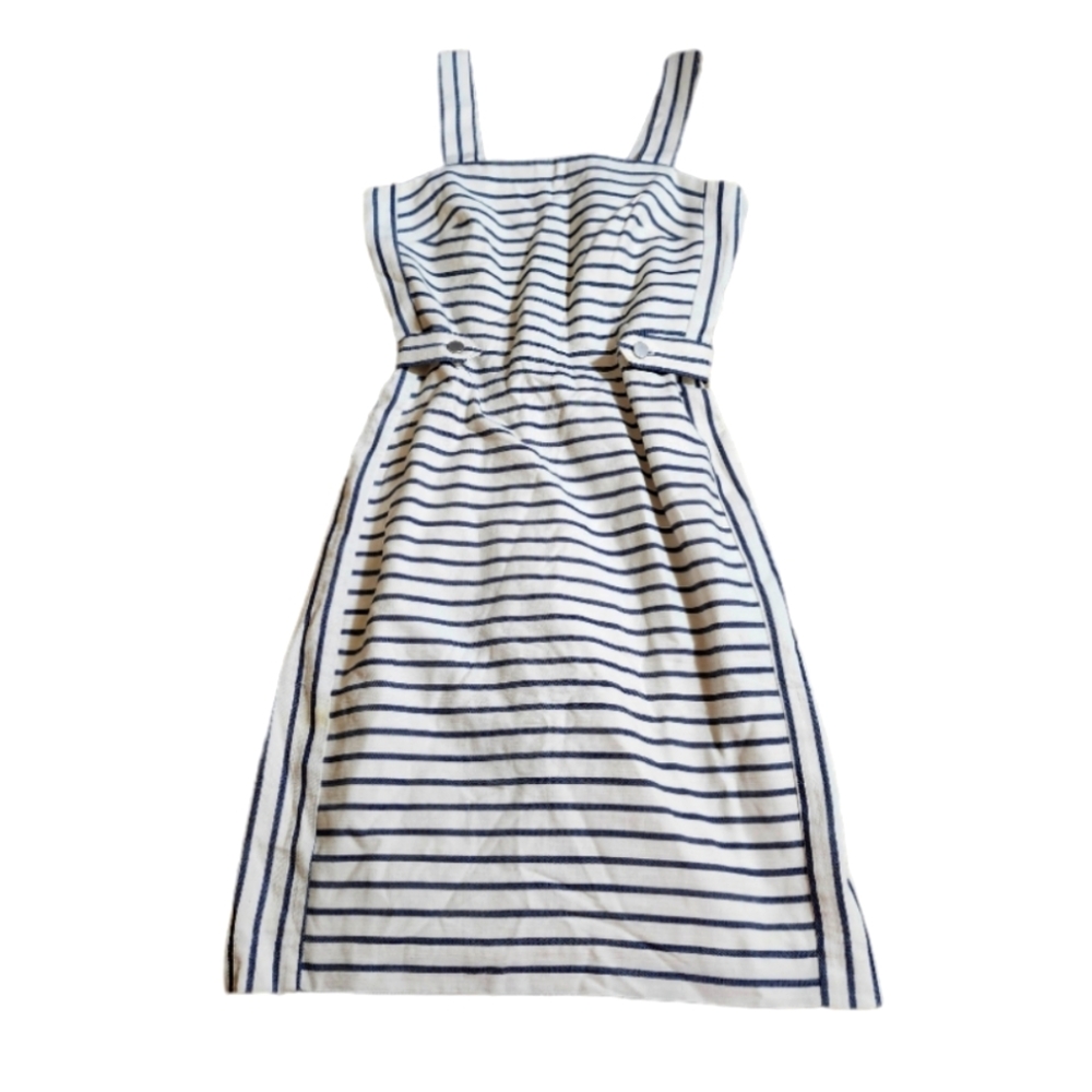 Beautifully cream and white Banana Republic dress size 2.